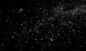 黑色星空图