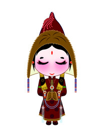 蒙古族娃娃布里亚特