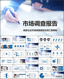 市场调查调研市调报告PPT