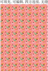 卡通小鸟  趣味卡通 印花