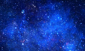 蓝色宇宙星空背景