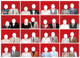 结婚照衣服模板