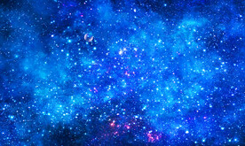 蓝色宇宙星空背景