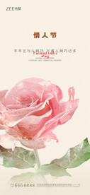 情人节海报