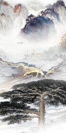 古风 中式高清玄关 TiF分层