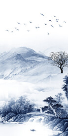 意境 中式清晰玄关 TiF分层