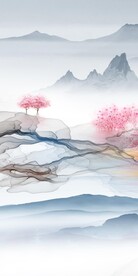 现代 中式清晰玄关 TiF分层