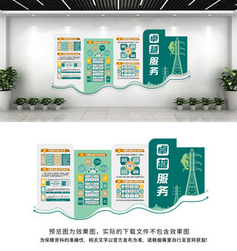 国家电网文化墙