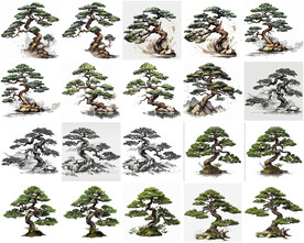 高清松树免抠贴图   