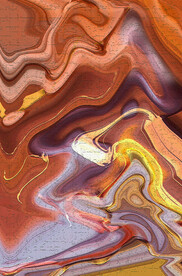 油画肌理抽象画