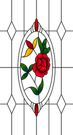 高清分层帝凡尼门花打印图