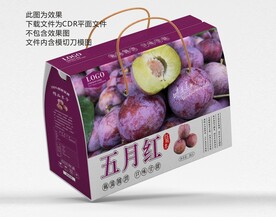 李子礼盒包装
