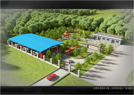 村委会 村广场设计案例效果图