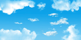 蓝天白云