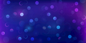 抽象圆形圆圈光圈蓝色科技背景