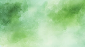 绿色水彩水墨背景