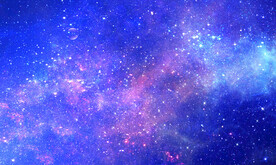蓝色宇宙星空背景