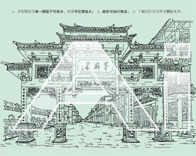 柏泉古镇茅庙集