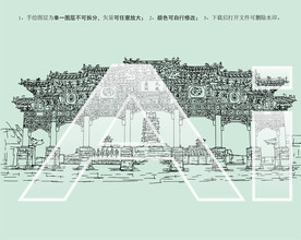 中华黄河楼九曲楼