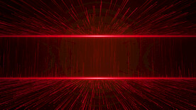 4k红色粒子光线三维背景Ae