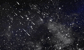 流星雨宇宙星空背景