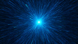 4k光线扩散发射动画AE模板