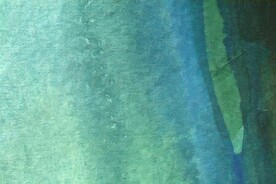 创意水彩抽象艺术画水彩晕染