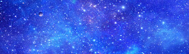 巨幅蓝色星空背景墙