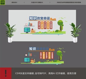 校园学习文化墙