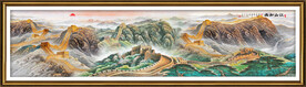 巨幅长城国画