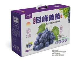 巨峰葡萄礼盒包装