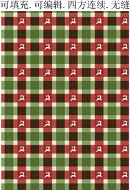 圣诞节格子 圣诞节花纹