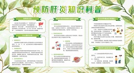 预防肝炎知识科普
