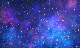 蓝色宇宙星空软膜