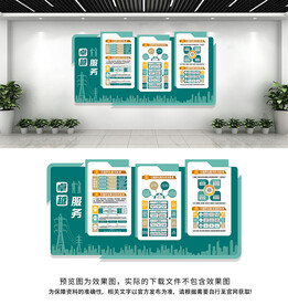 国家电网文化墙