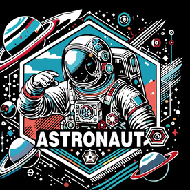 宇航员图案