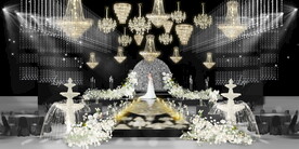 金色婚礼效果图