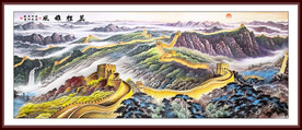 国画长城