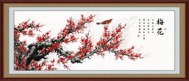 国画梅花