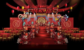 中式婚礼效果图