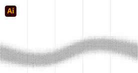 树杆镂空点状图