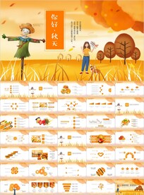 秋天金秋农业产品农场水稻小麦