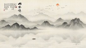 中式电视背景墙