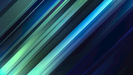 黑底发光科技线条