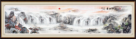 客厅山水画