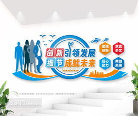 企业文化墙图片