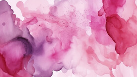 红色水彩水墨背景