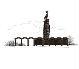 四川成都地标成都动物园