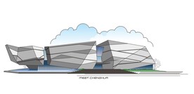 四川成都地标成都自然博物馆彩图