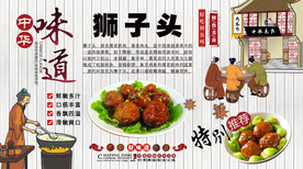 狮子头背景墙